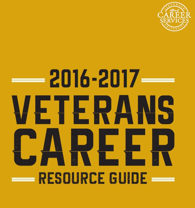 Stevenson University – Veteran’s Career Resource Guide